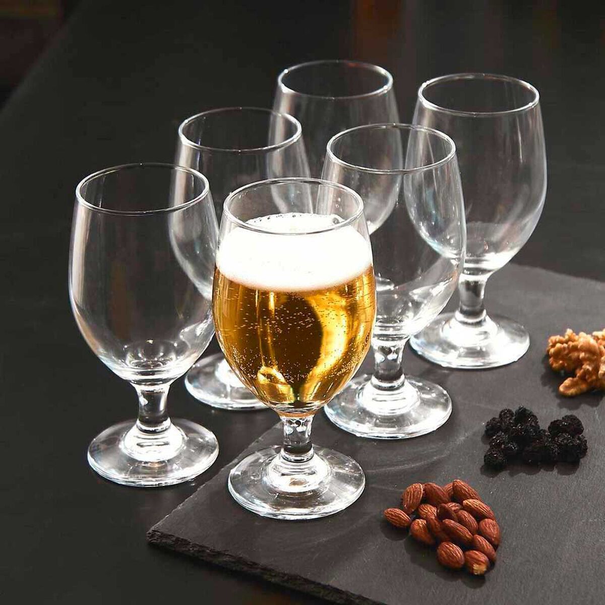 Set de 6 Vasos Simplit 420 ML Cerveza