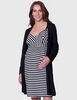 Camisa de Dormir de Algodón Maternal Mujer Baziani