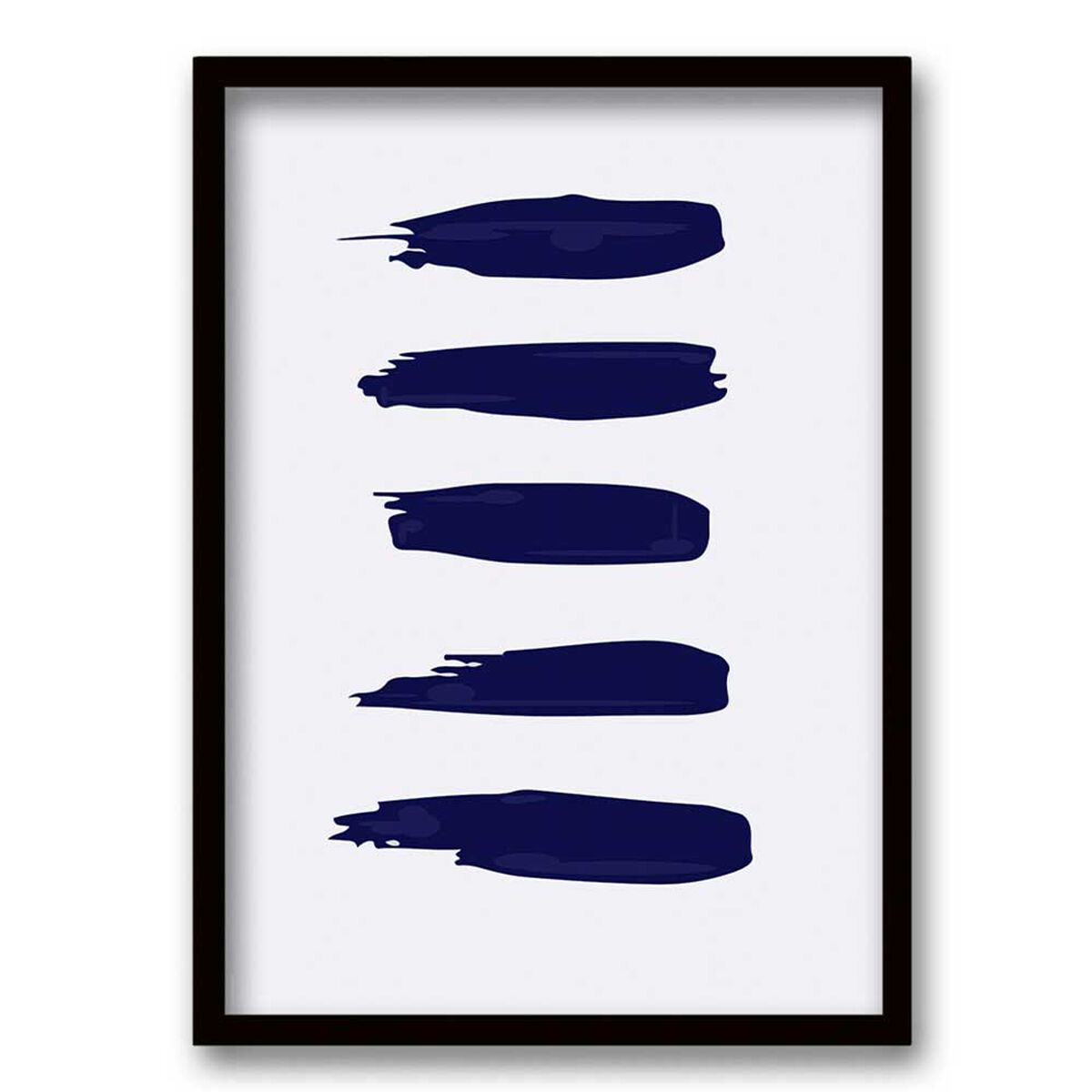 Cuadro Decorativo Retela Abstracto Azul II 70 x 50 cm