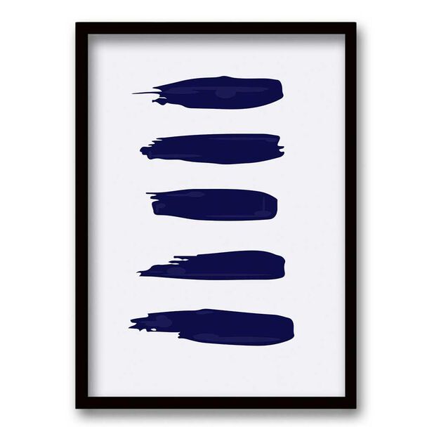 Cuadro Decorativo Retela Abstracto Azul II 70 x 50 cm
