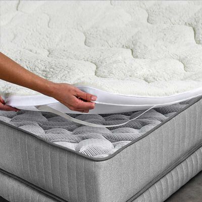 Imagen 2 del producto Topper American Family 2 Plazas Liso Blanco