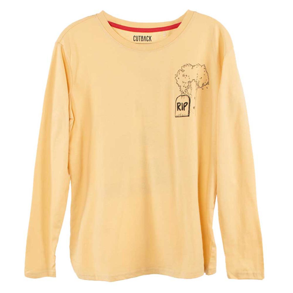 Polera Manga Larga de Algodón Niño Cutback