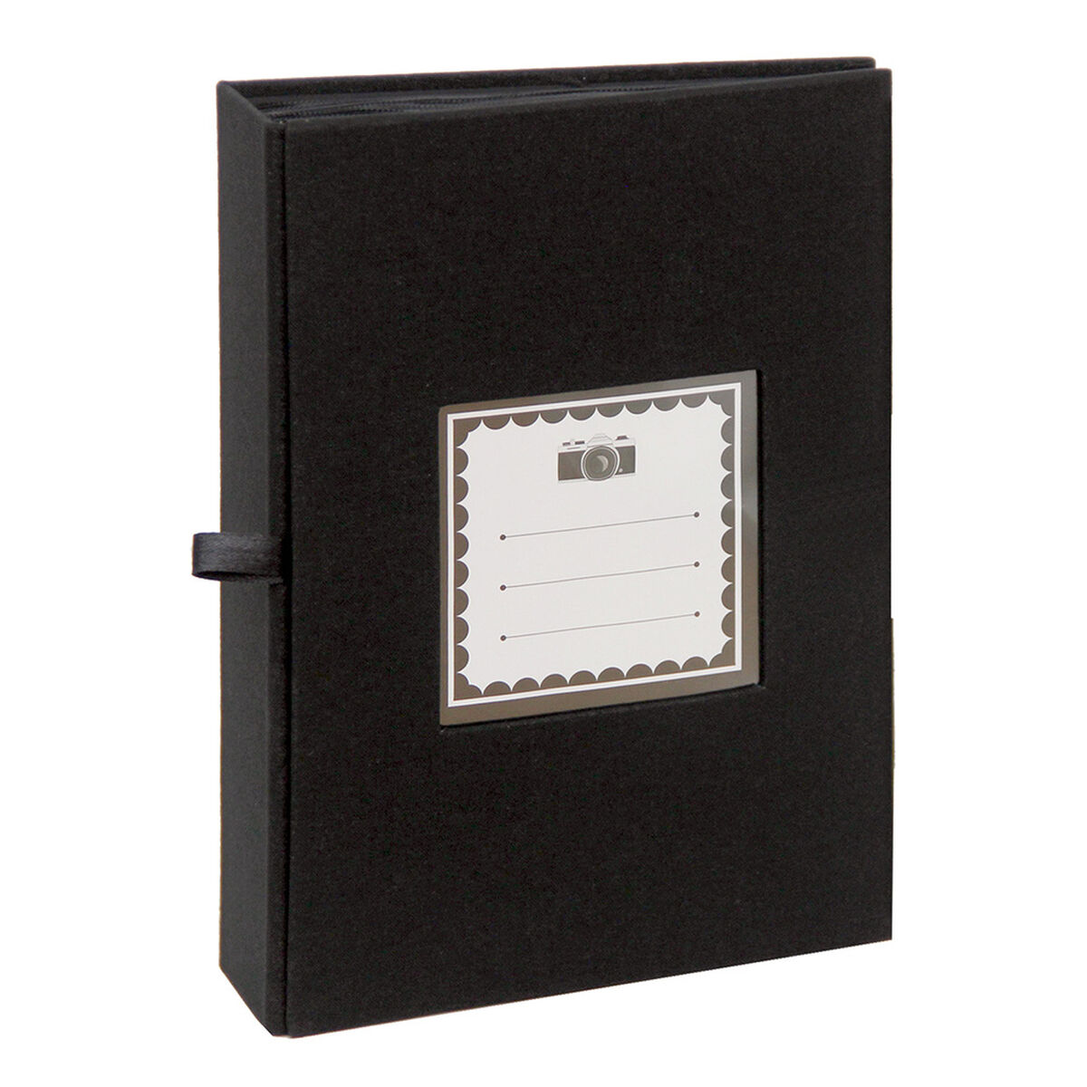 &Aacute;lbum Vgo Tela con Ventana Negro 200 Fotos