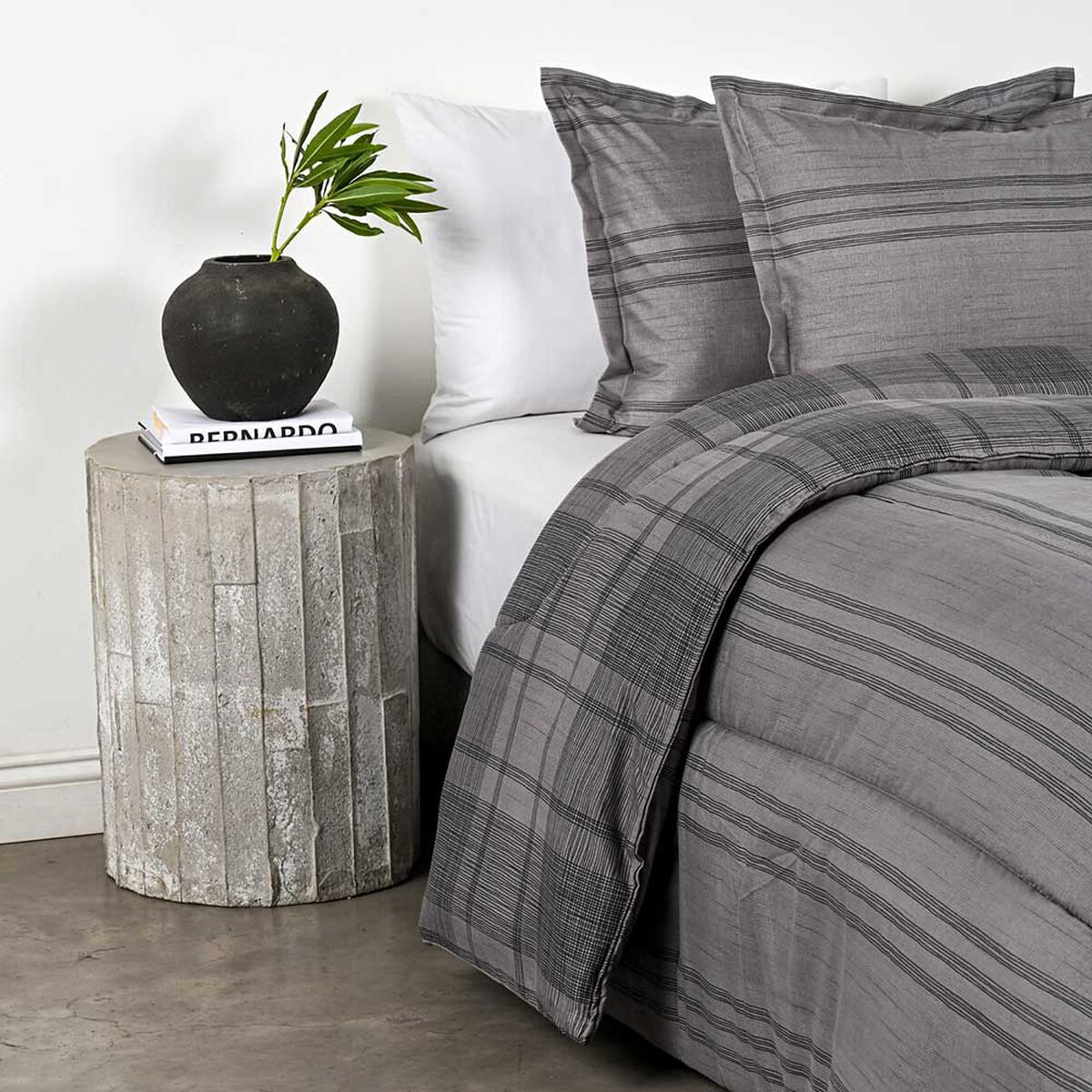 Plumón Elements & Co King Squard Gris