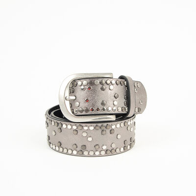 Imagen 1 del producto Cinturón Mujer Icono Silver, Café