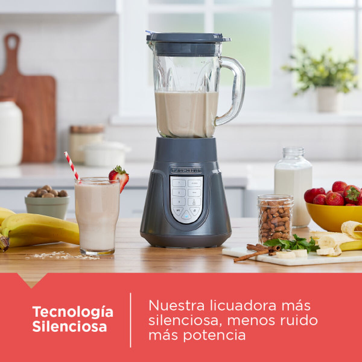 Licuadora  Black Decker Bl1516-3Mdcl 1,5 lts