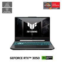 Notebook Gamer Asus ASUS TUF Gaming A15 Ryzen 7 16GB DDR5 512GB SSD 15.6 NVIDIA® GeForce RTX 3050 4GB GDDR6