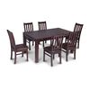 Juego de Comedor CIC Ñuble Chocolate 6 Sillas
