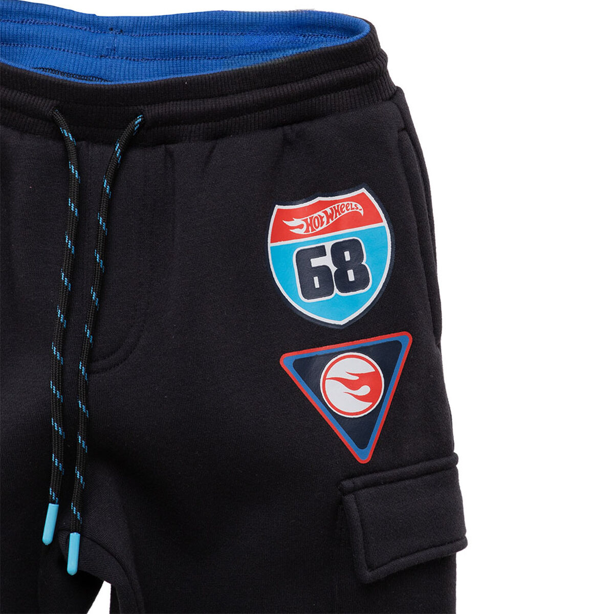 Pantalón Buzo de Algodón Niño Hot Wheels