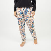Pantalón de Pijama Mujer Portman Club Crudo, Negro
