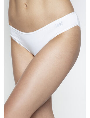 Imagen 1 del producto Calzón Bikini Mujer Kayser Blanco, Negro