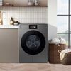 Samsung Secadora DV90F17CDSZS 17 kg. Bomba de Calor Frontal Acero oscuro