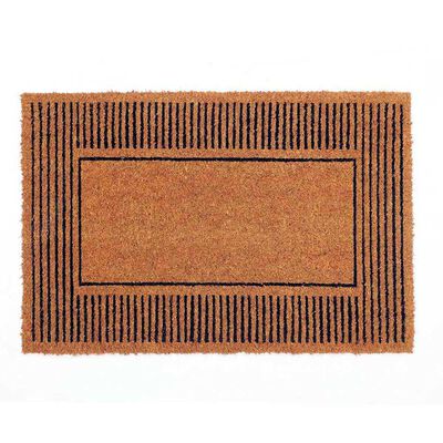Limpiapiés Idetex Coco Stripes 45 x 75 cm Café
