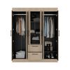 Closet Tuhome 150 VM 6 Puertas 2 Cajones Cartagena Wengue