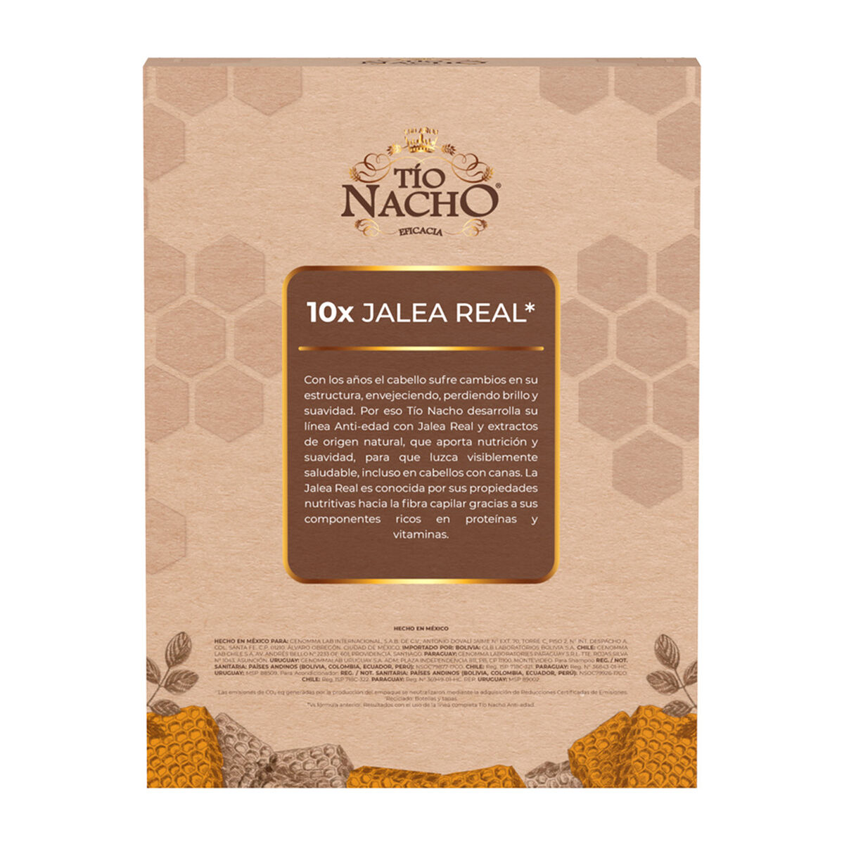 Pack Tío Nacho Jalea Real Shampoo + Acondicionador