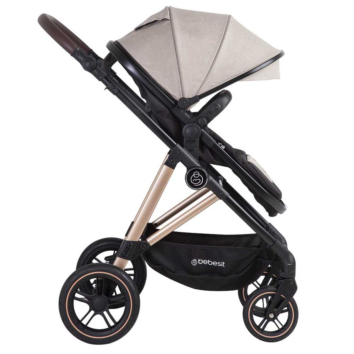 Coche Travel System Neo Beige Bebesit