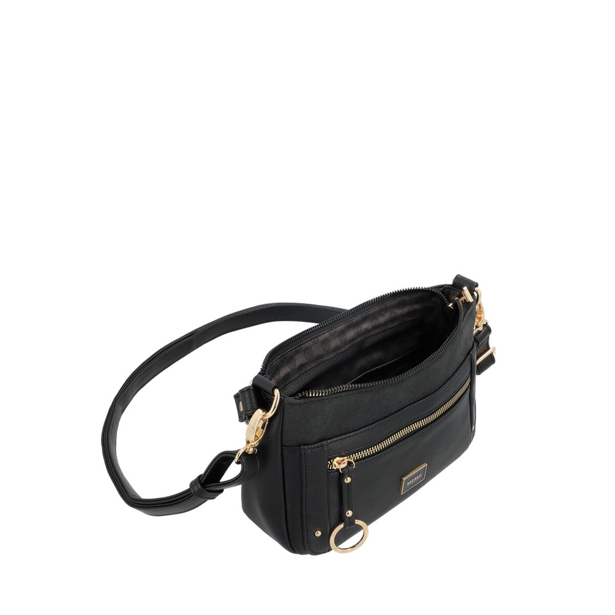 Bandolera Secret Lourdes FW25 S Negro