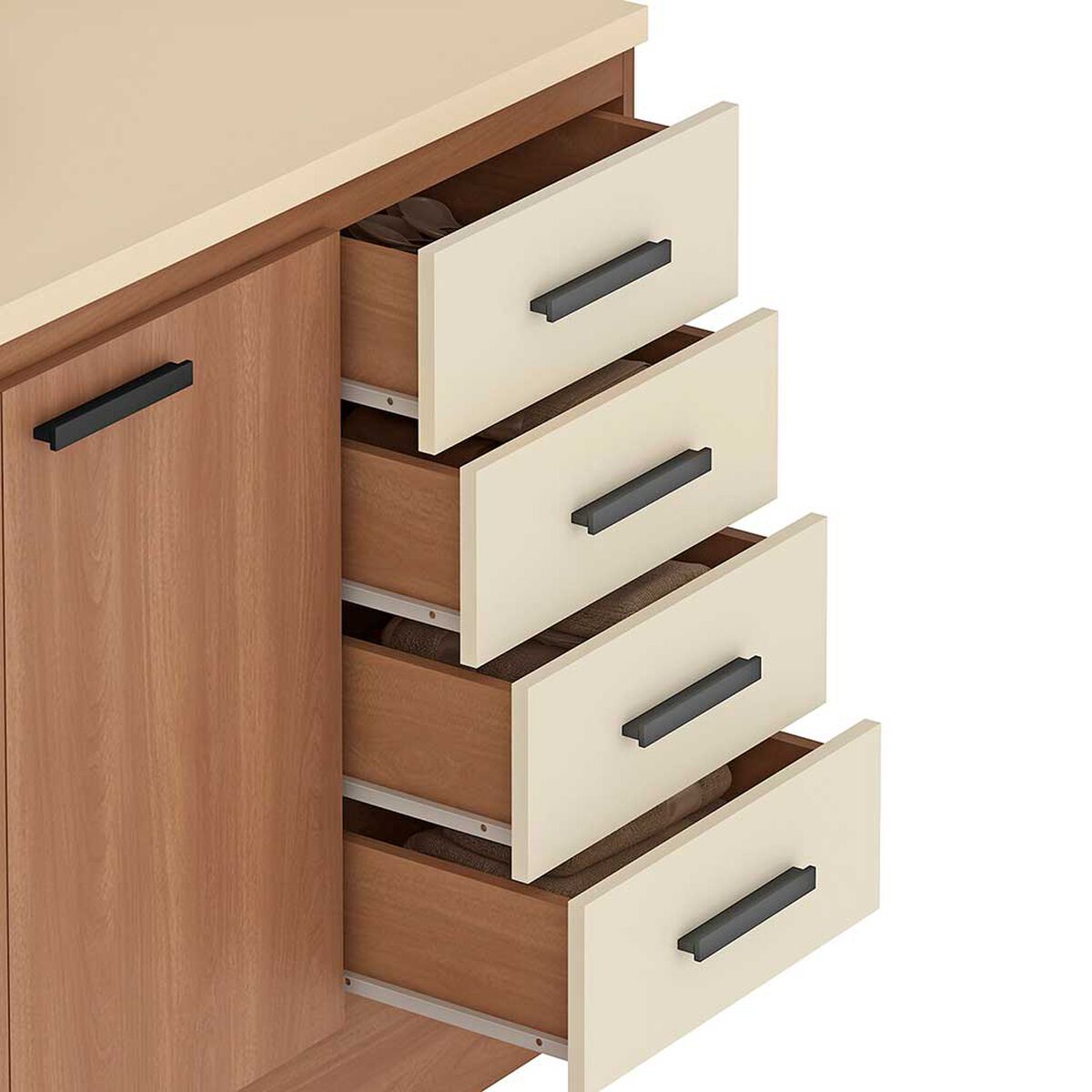 Mueble De Cocina Vekkahome Mia Beige