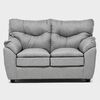 Juego de Living Almore Belén Sofá 2 Cuerpos + Dos Sillones 1 Cuerpo Gris