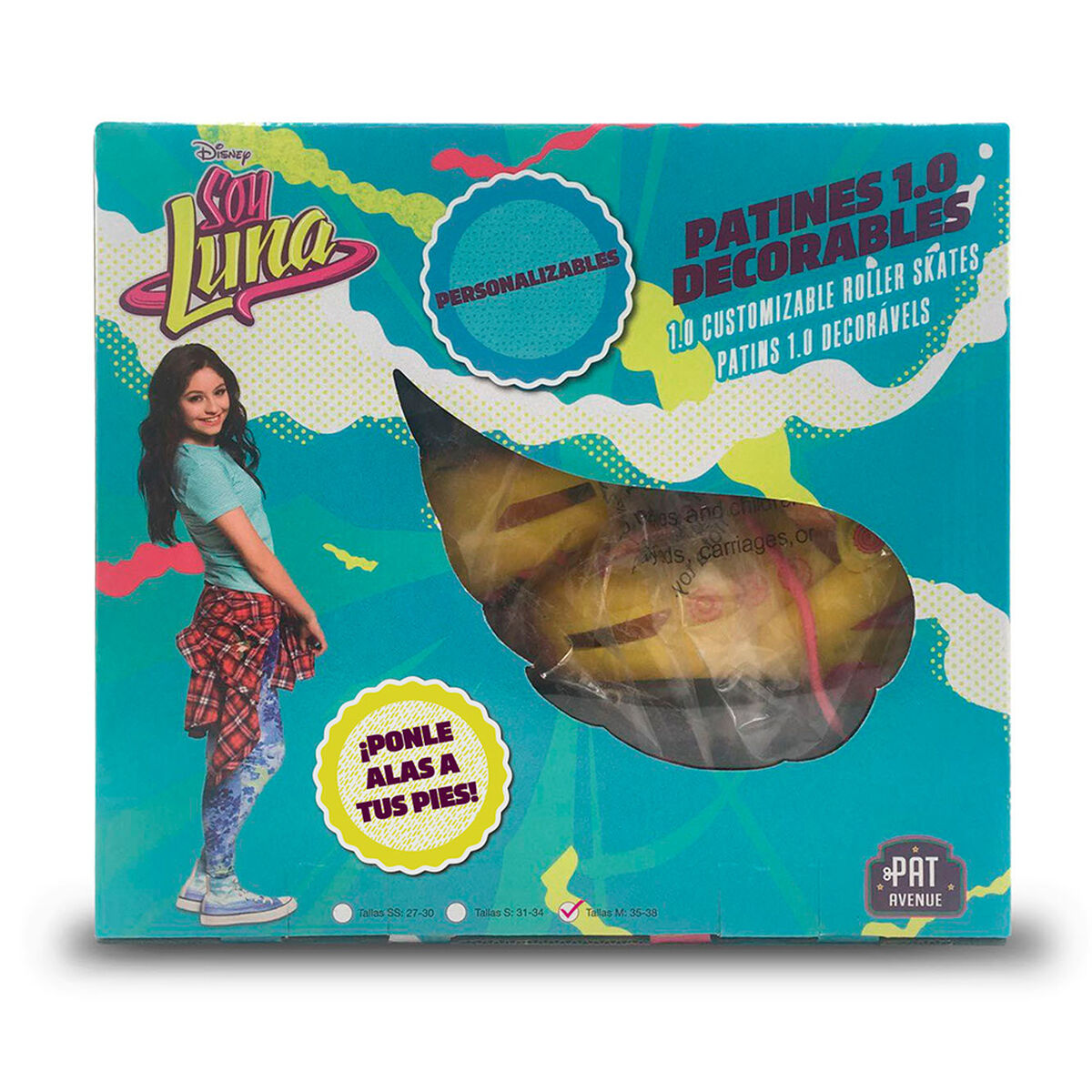 Patines decorables Soy Luna Patavenue