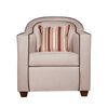 Juego de Living Ruzam Mobel Zafiro Sofá 3 Cuerpos + Dos Sillones 1 Cuerpo Lino Beige