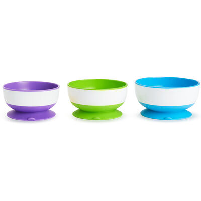 Imagen 1 del producto Set de 3 Bowls con Antideslizante Munchkin