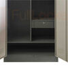 Gabinete Muebles Santiago Ropero Metálico Simple C-034B