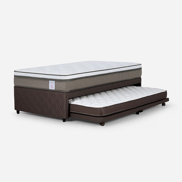 Cama Nido Rosen 1,5 Plazas New Style 6 Plus