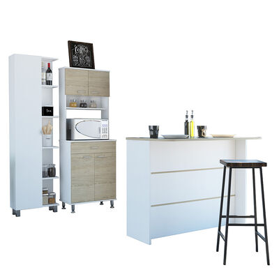 Imagen 2 del producto Combo Mueble + Barra Auxiliar + Optimizador TuHome Kitchen
