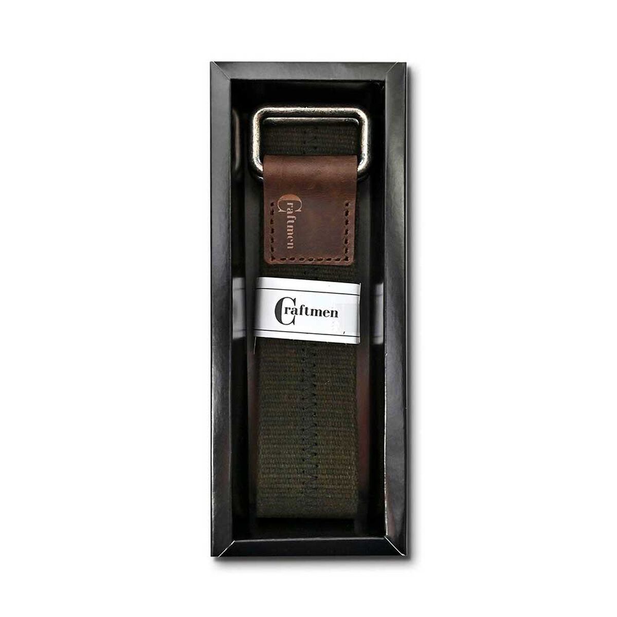 Cinturón de Cuero Reversible Hombre Craftmen
