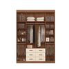 Clóset Altavision Master 8 Puertas 6 Cajones Jatoba Areia