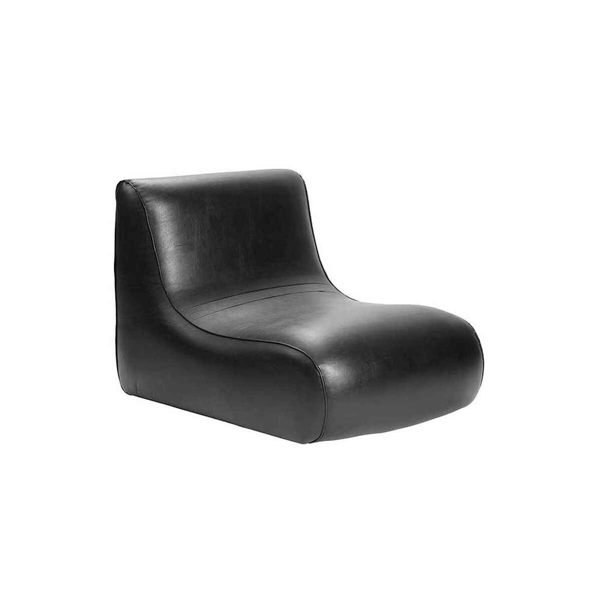Sillón Bodevir Komodo PU 1 Cuerpo Negro 