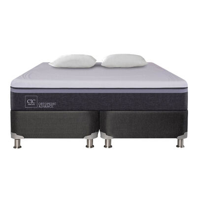 Imagen 1 del producto Box Spring CIC Base Dividida King Ortopedic Advance + Almohada