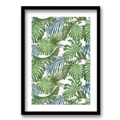 Imagen 1 del producto Cuadro Decorativo Retela Mix Palm 70 x 50 cm