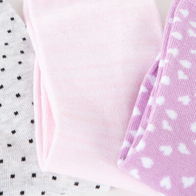 Imagen 2 del producto Pack 3 Unidades Calcetín Largo de Algodón Mujer Icono Surtido