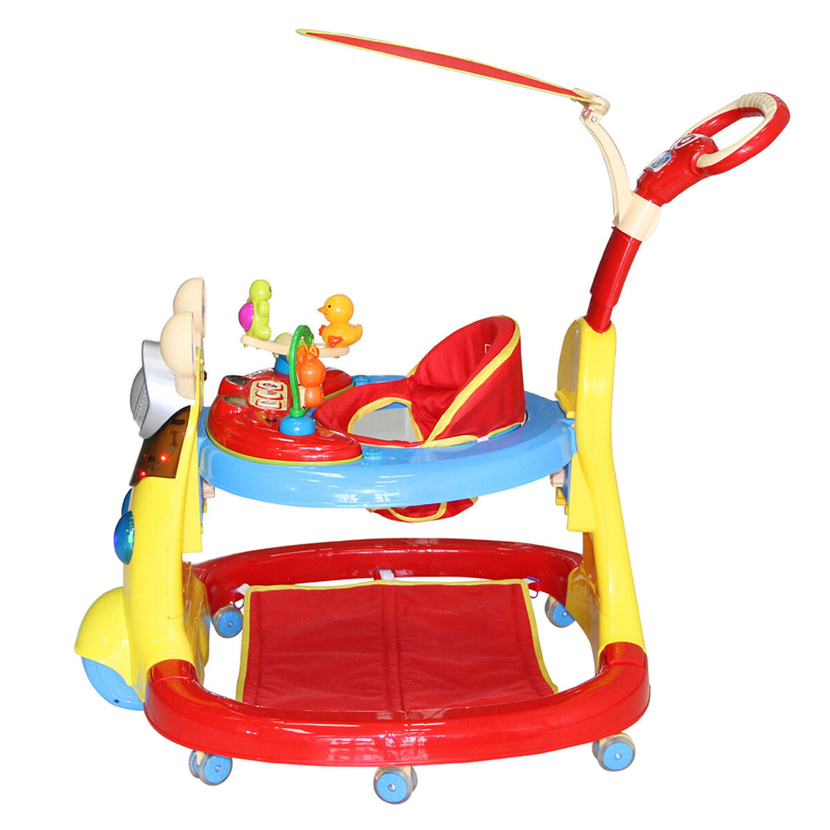 Andador Musical USB Bebeglo RS-210-3 Rojo