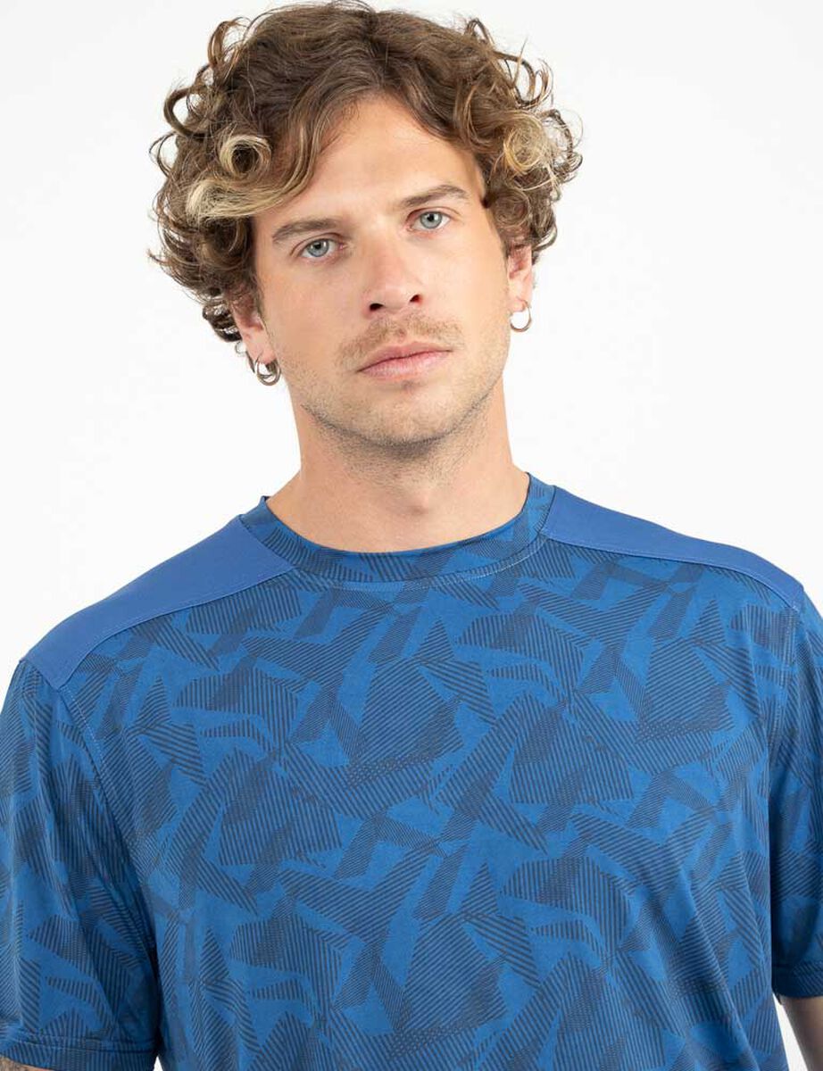 Polera Outdoor Hombre Black County