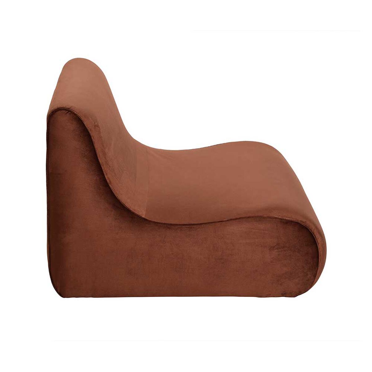 Sof&aacute; Bodevir Komodo Felpa 2 Cuerpos Chocolate&nbsp;