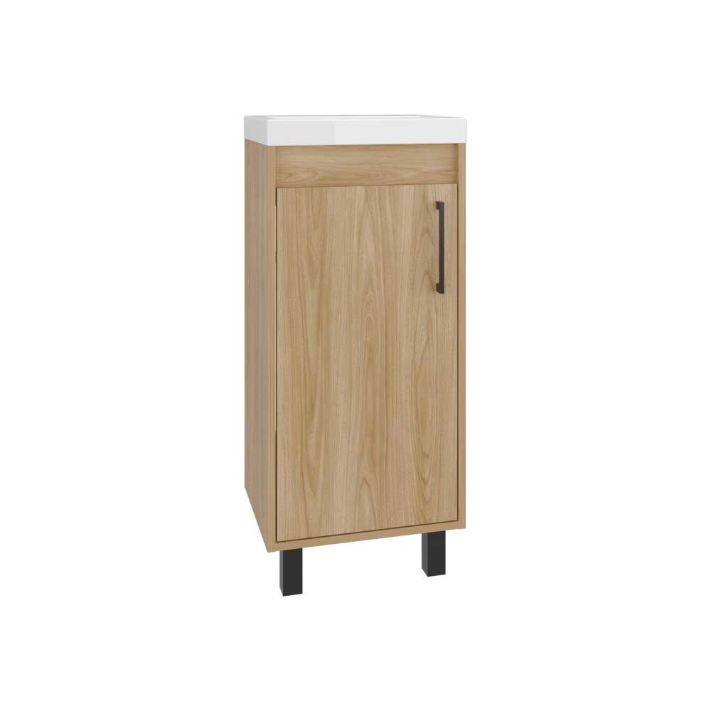 TUHOME VANITORIO OXFORD 1 PUERTA 86,4X32,5X39,6 CM FRESNO