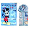 Saco Bebe con Broche Mickey Celeste Disney