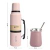 Termo para Líquido Lhotse Classic 1,3 Litros + Mate Rosa