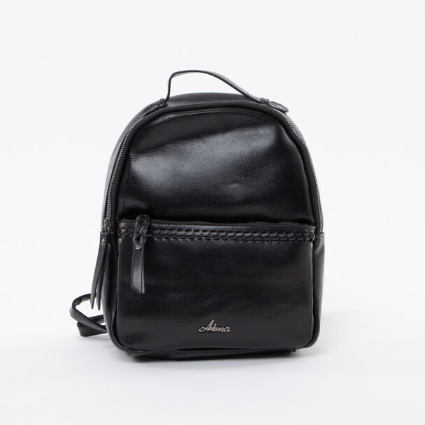 Mochila Ecocuero Negra Alma