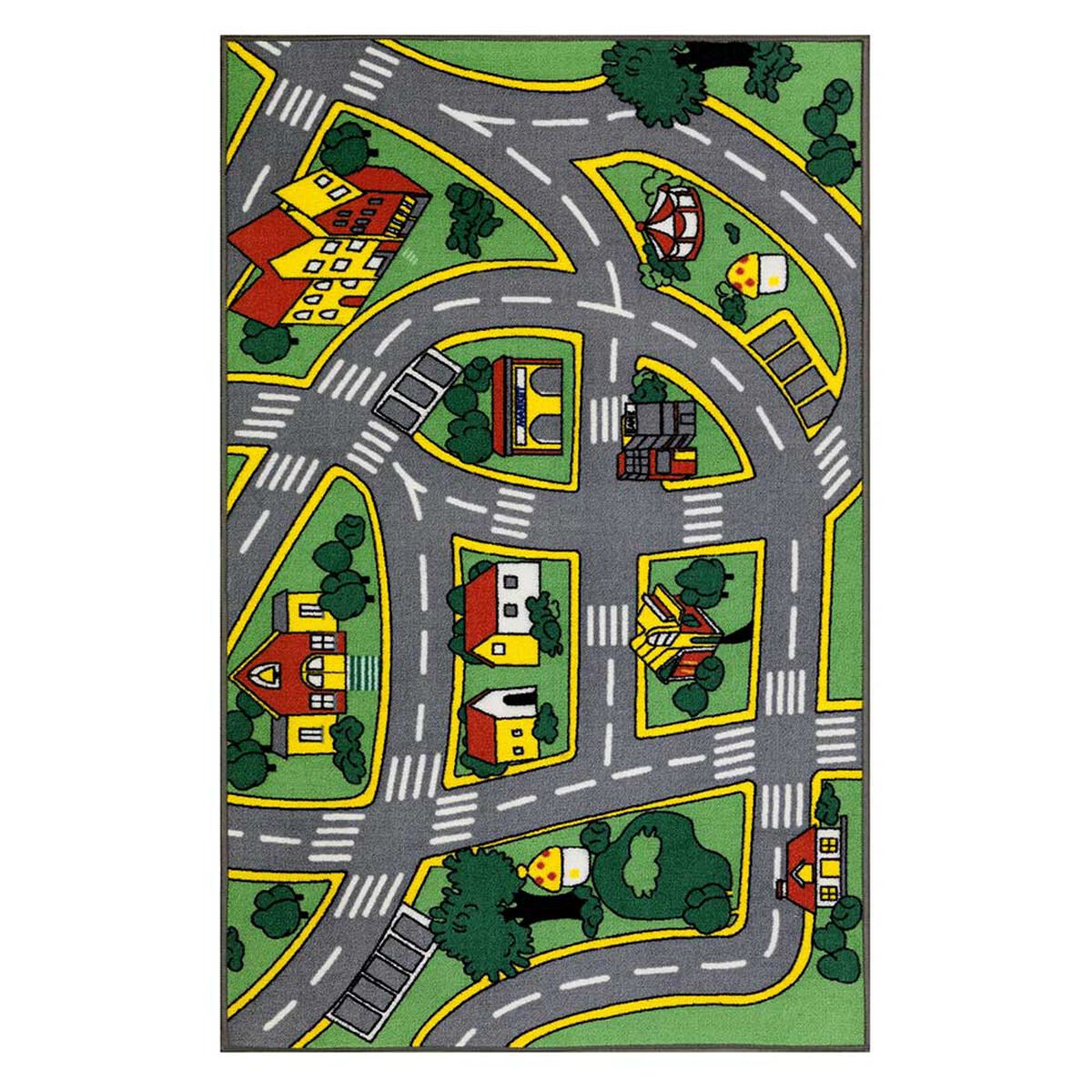 Alfombra Infantil Modalfo Autopista 100 x 150 cm