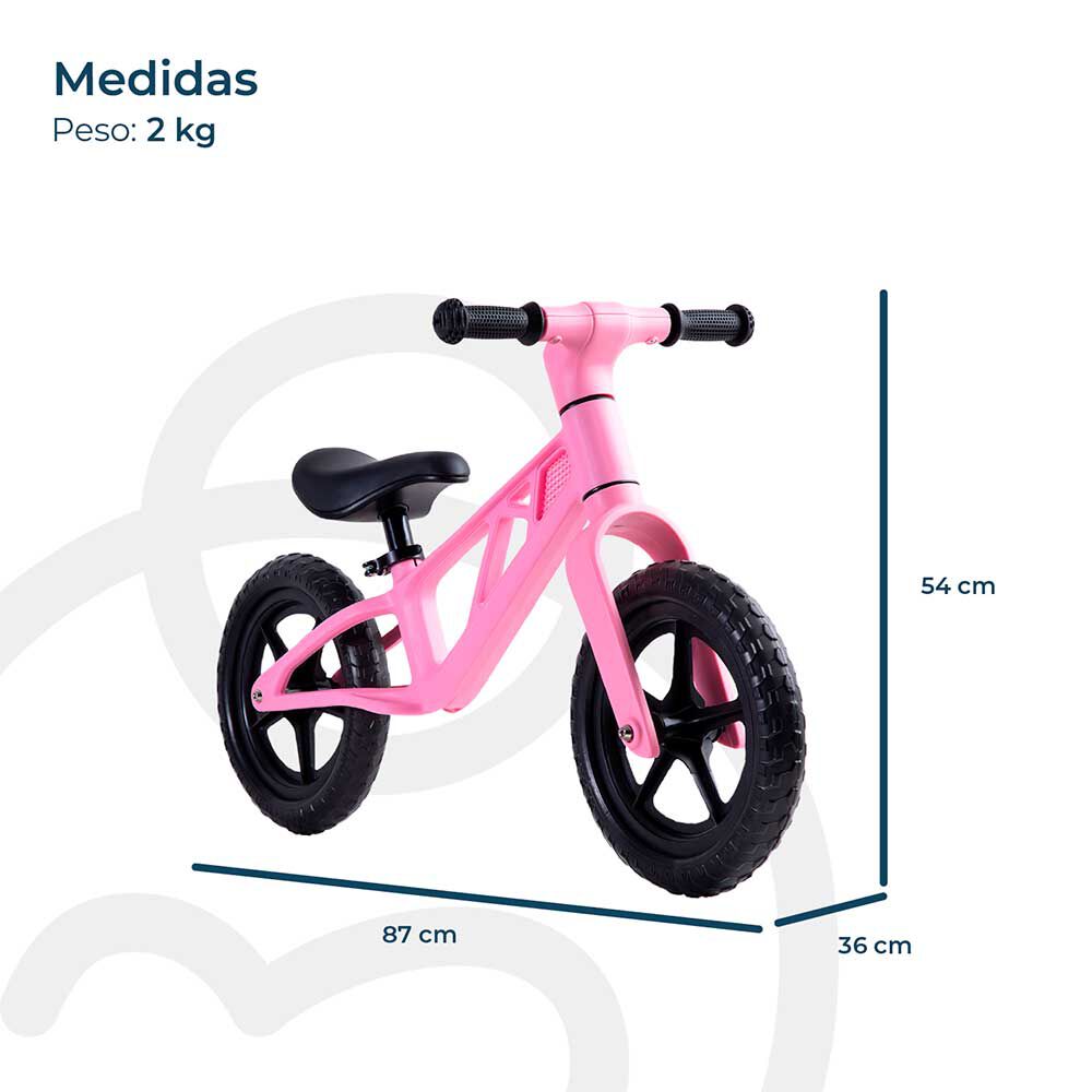 Bebesit Balance Bike Go Rosado, foto 6