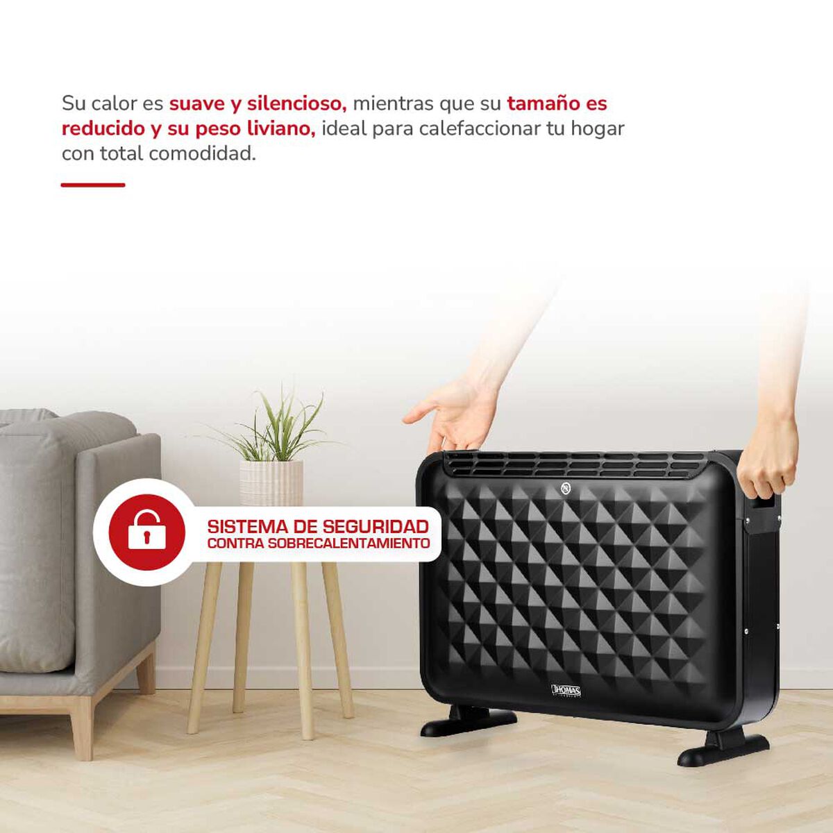 Convector Eléctrico Thomas TH-CV52