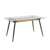 Juego de Comedor Zoy Home Mykonos 6 Sillas Negro
