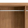 Closet Yardas Agustina 6 Puertas 8 Cajones Freij&oacute; Negro