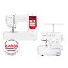 Combo Máquina de Coser Janome DM7200 + Overlock 8002D