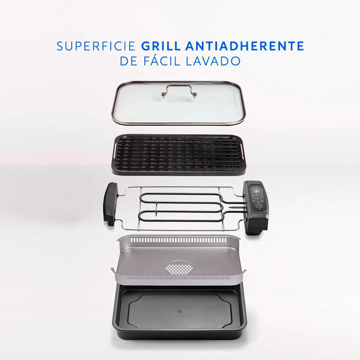 Parrilla Eléctrica Easyways Smokeless Grill Master