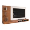 Panel TV Vekkahome Bento Hasta 60" Blanco Café